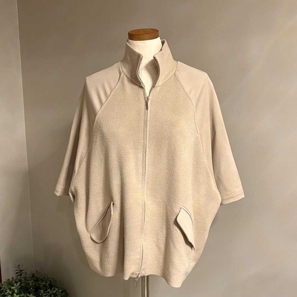 Martha Stewart Zip-Front Cape